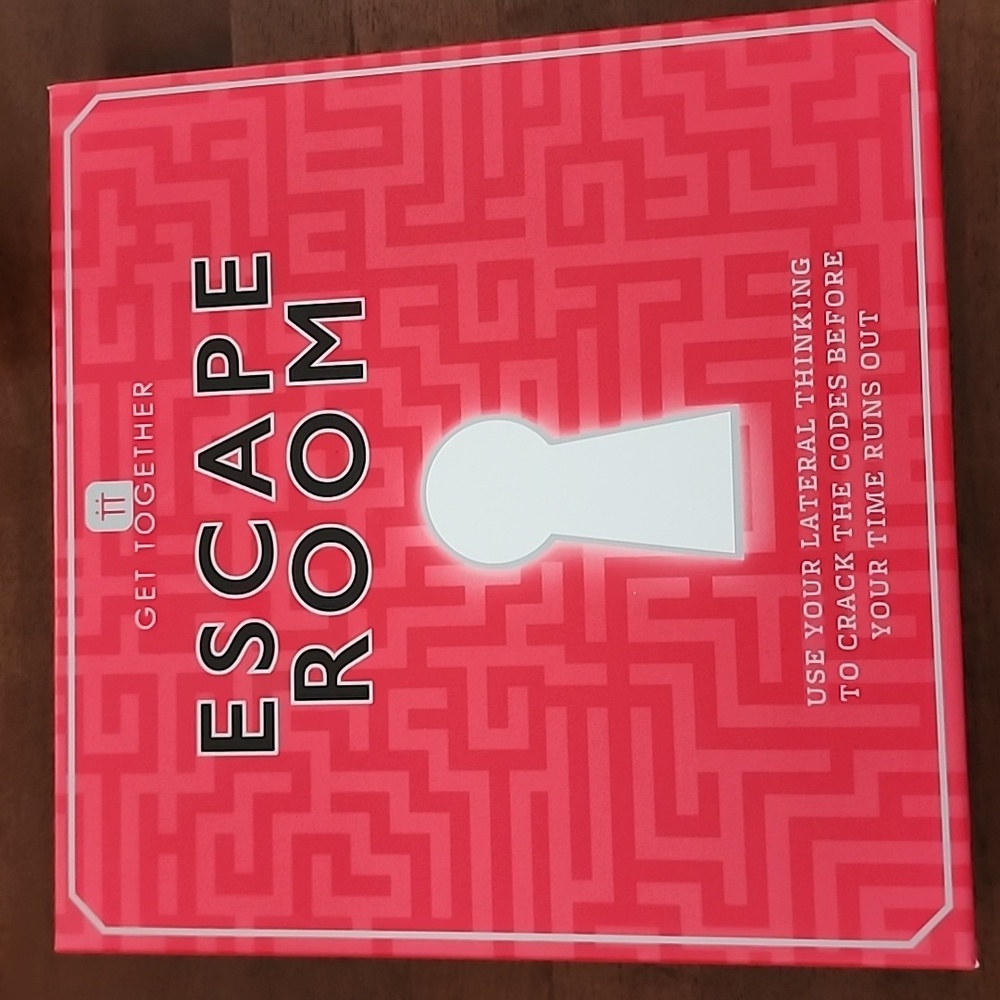 Escape Room Game new never opened